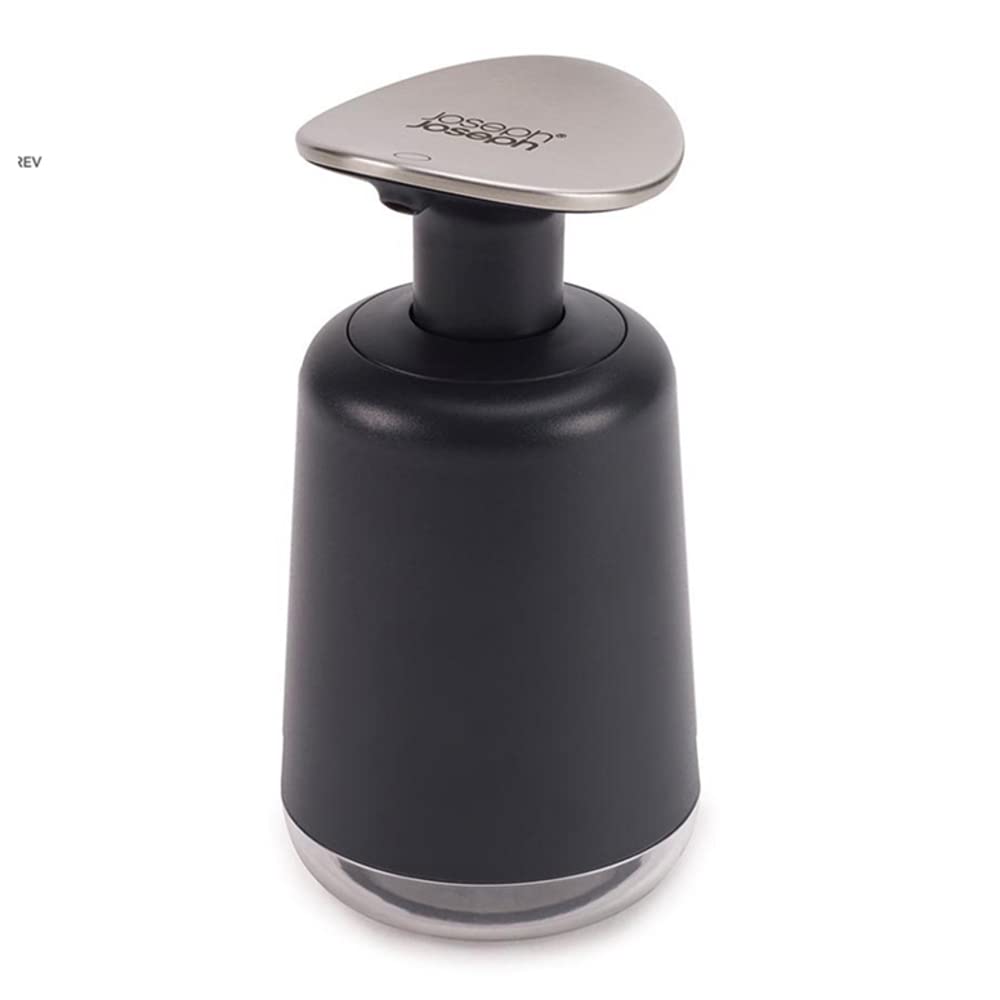 Joseph Joseph Presto Hygienic Easy-Push Soap Dispenser With Wide Pump, One-Size, Gray