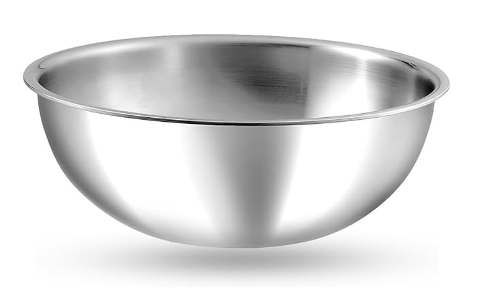 Tosaa Triply Stainless Steel Tasla|Ideal Tasla For Curry/Stir-Fry/Deep-Fry/Dryveg/Saut Induction Friendly, Heavy Base Kadhai Nat