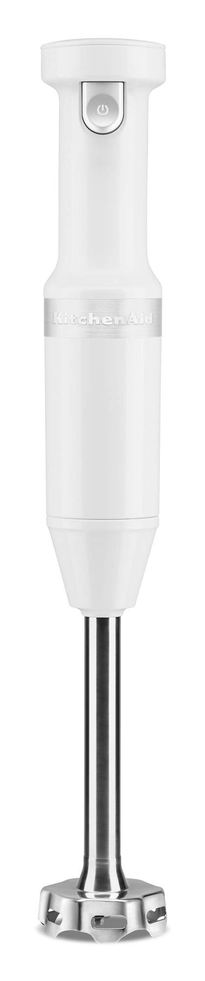 Kitchenaid Cordless Variable Speed Hand Blender - Khbbv53, White