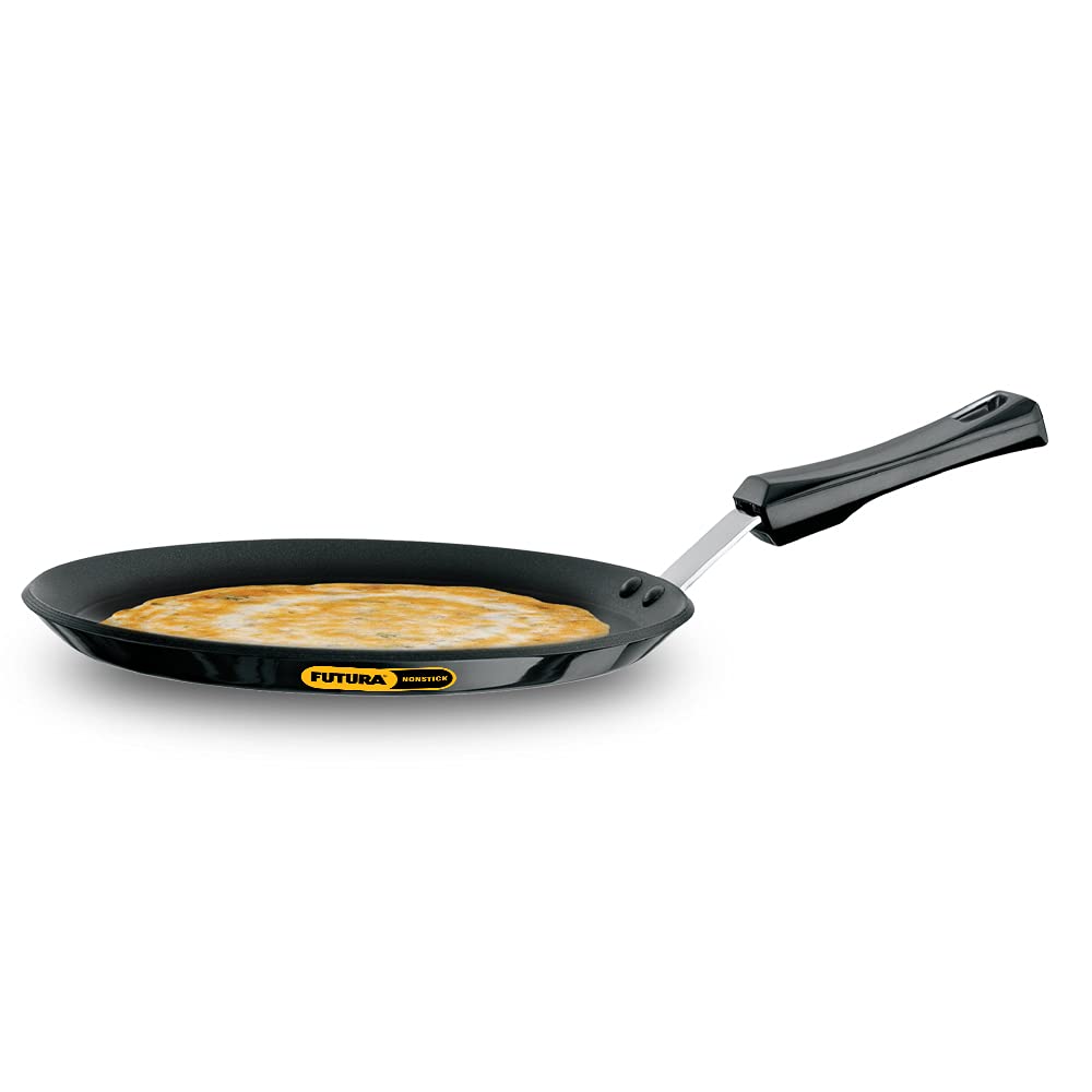 Futura Non-Stick Griddle, 10 Plastic Handle, Black