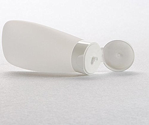 12Pcs 100Ml/3.3Oz Empty Clear Refillable Cosmetic Soft Tube Squeeze Bottle With Flip Cap Makeup Container Shampoo Facial Cleanse