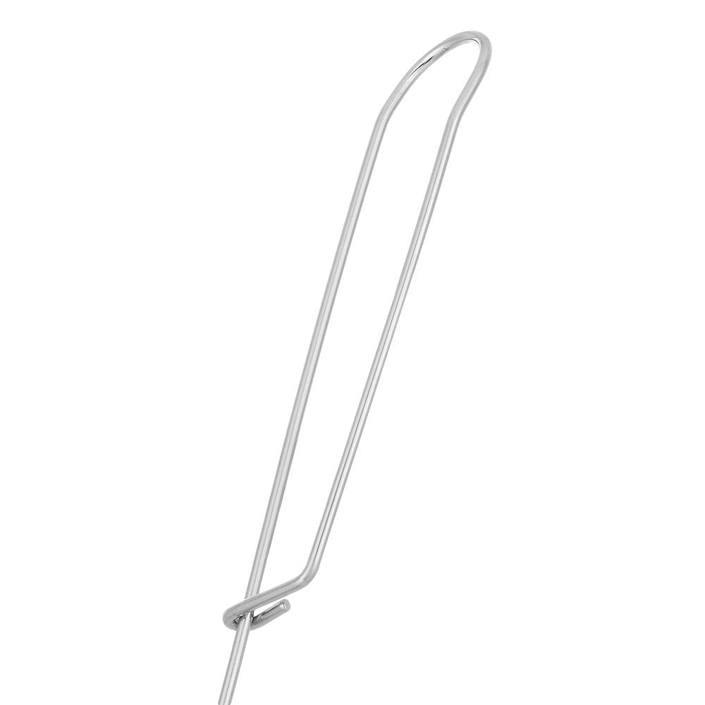 2Pcs Flat Whisk Handheld, 10 Inch Stainless Steel Wire Egg Whisk, Spring Coil Whisk