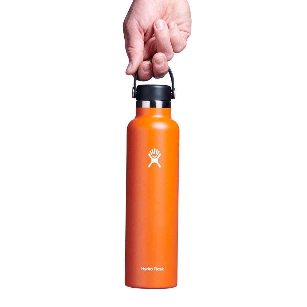 Hydro Flask 24 oz Standard Mouth with Flex cap Stainless Steel Reusable Water Bottle Mesa -AVacuum Insulated  Dishwasher Safe  BPA-Free  Non-Toxic