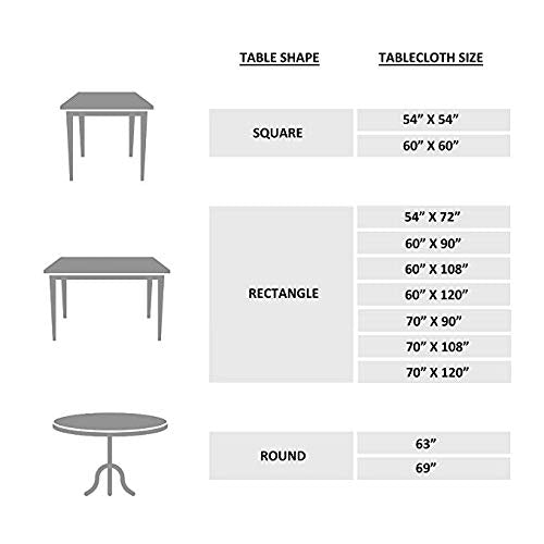 Maison D Hermine Cachemire 100% Cotton Tablecloth Kitchen Dining Table Cloth For Round Tables Farmhouse Tabletop Cover For Parti