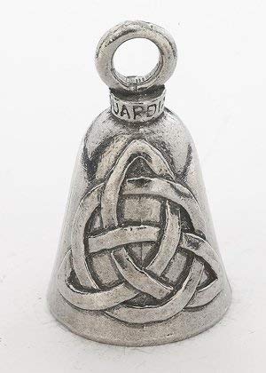 TRIQUETRA (TRINITY KNOT) GUARDIAN BIKER BELL WITH HANGER