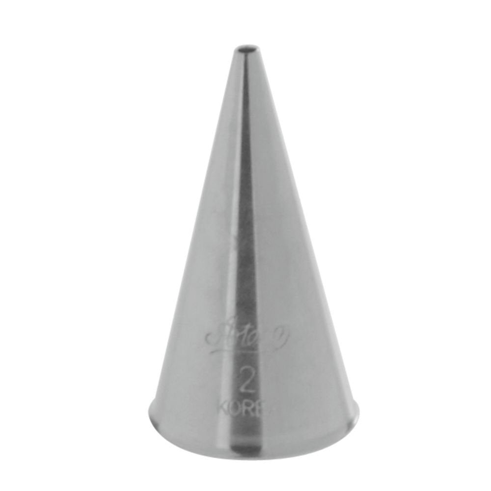 Ateco Piping Tip, Silver, Small