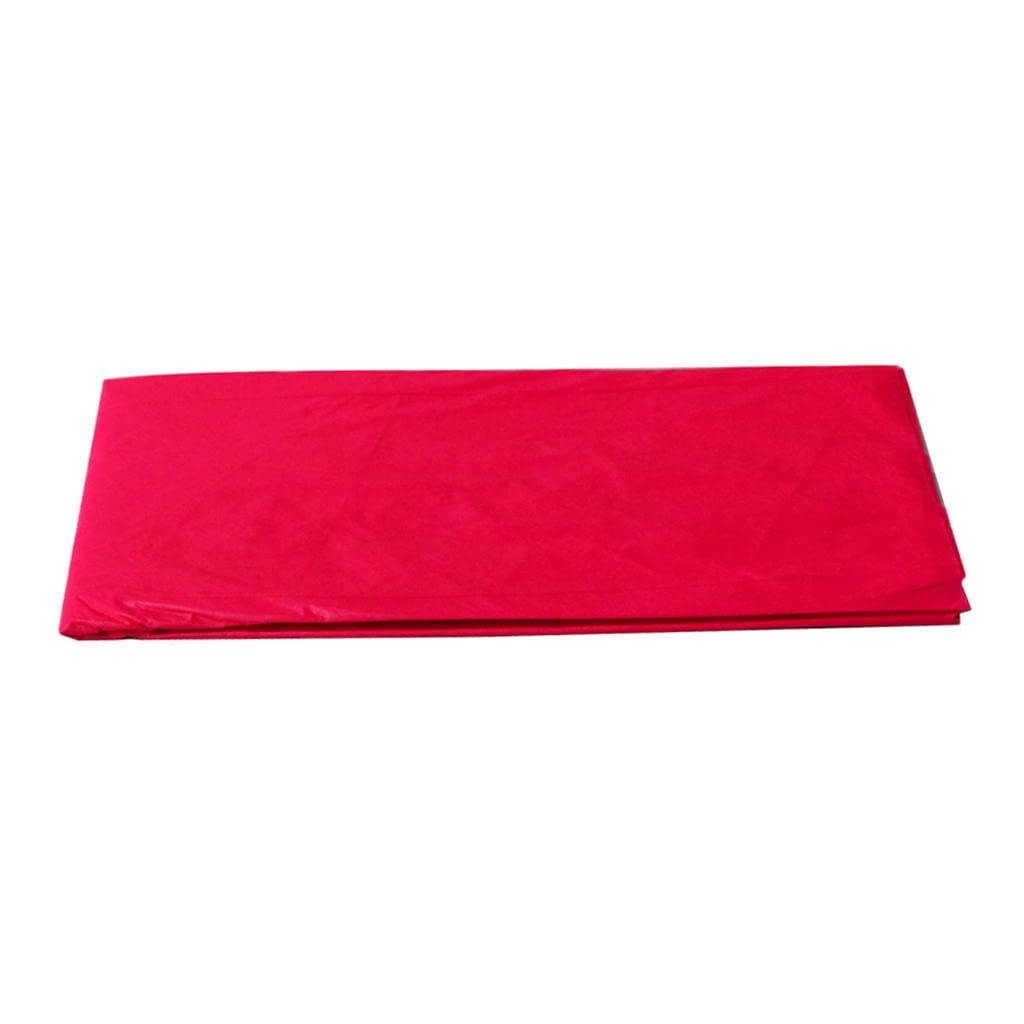 CALANDIS Rectangle Disposable Table Cloth Tablecloths Wedding Party Red