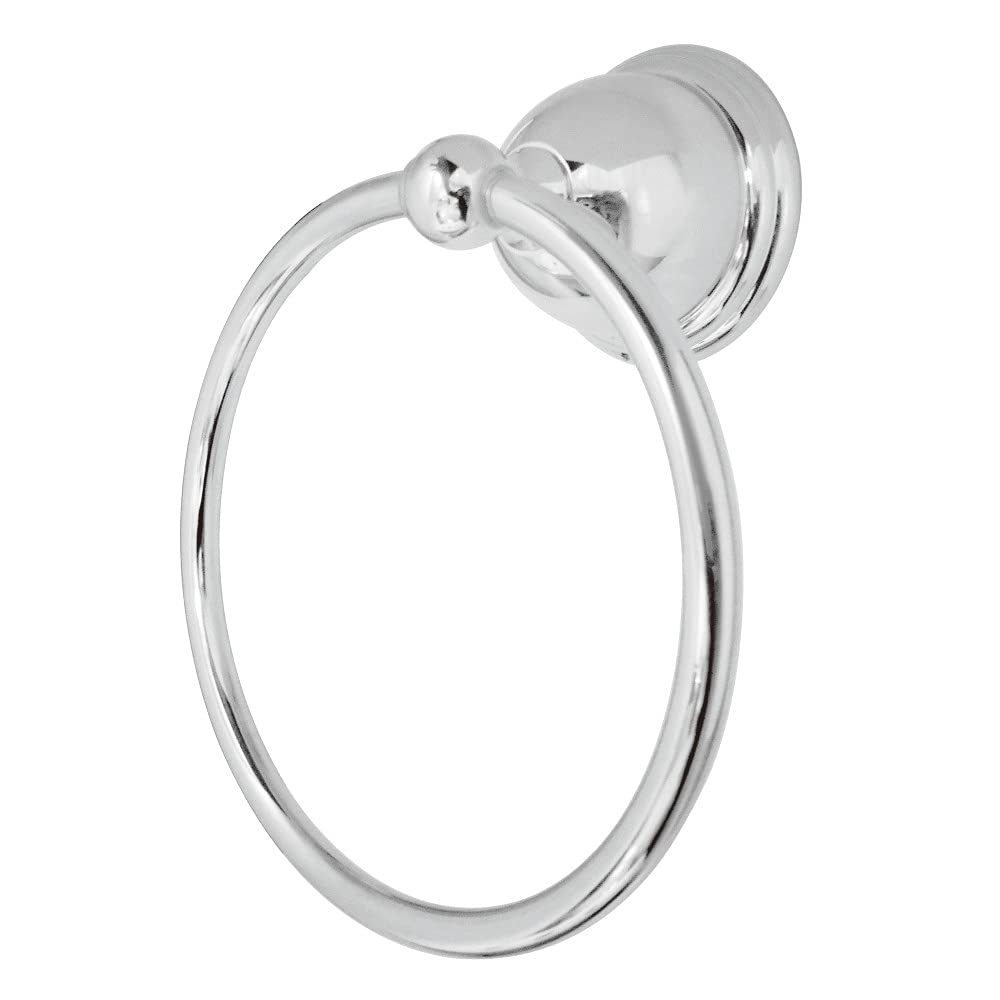 Kingston Brass BA3964C Restoration 6'' Towel Ring  Polished Chrome
