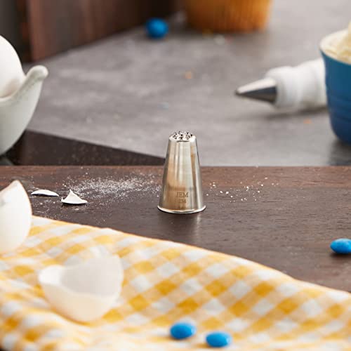 Jem Large Grass Piping Nozzle Decorating Tip # 234, Standard, Silver