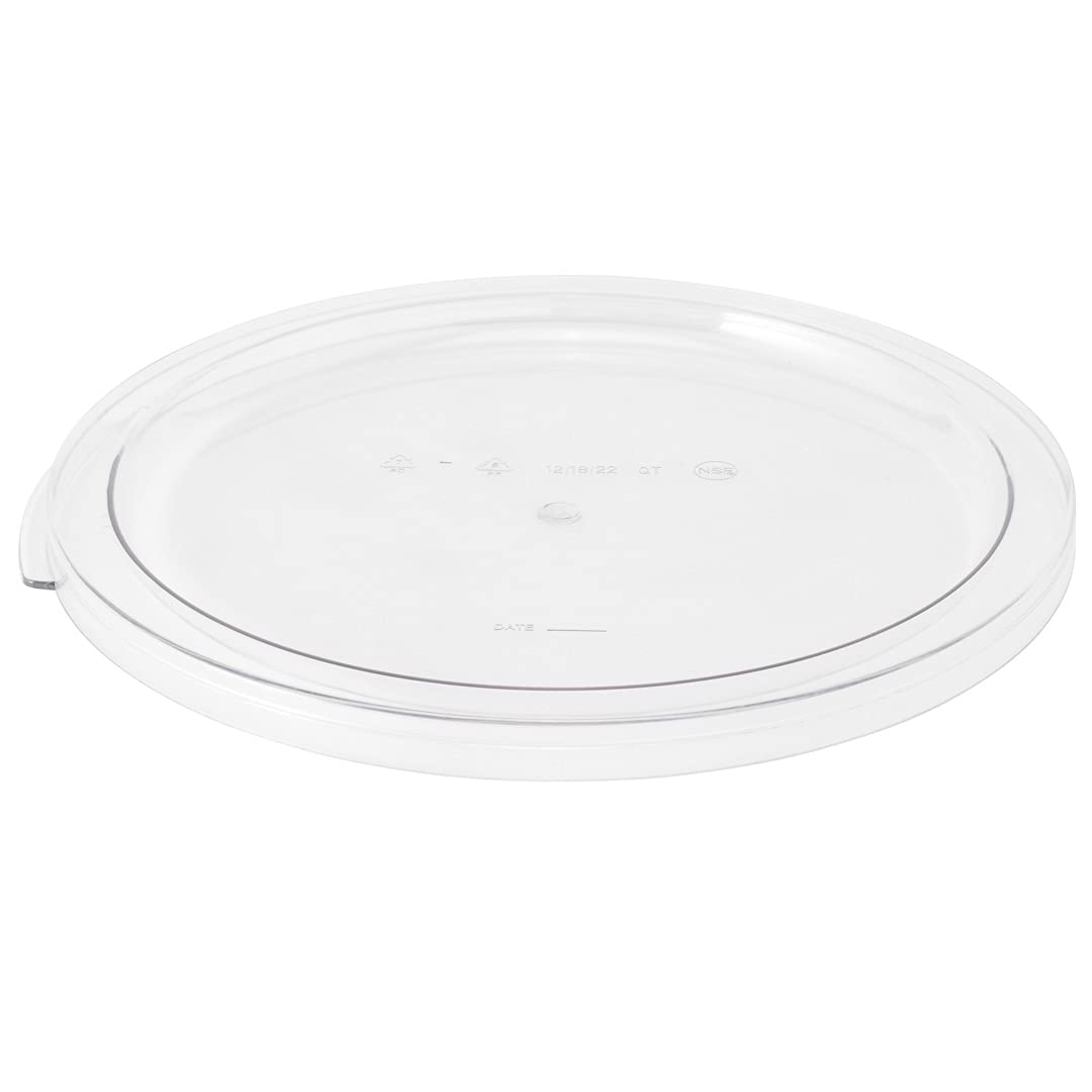 Restaurantware Lids Only: Met Lux Lids For 12 18 And 22 Quart Food Storage Containers 10 Round Lids For Storage Containers - Air