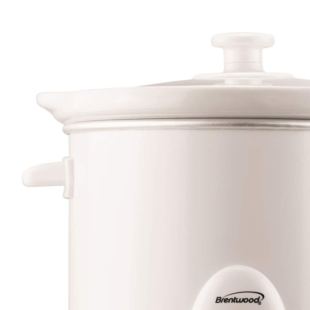 Brentwood Appliances Sc-135W 3-Quart Slow Cooker (White)