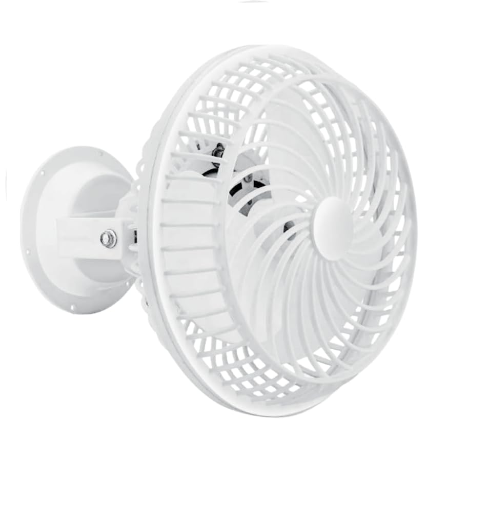 Starvin 9 Inch Wall Mounted Fan For Home & Kitchen | High Speed Cooling Wall Fan With Strong Airflow | Adjustable Angle, Low Noi