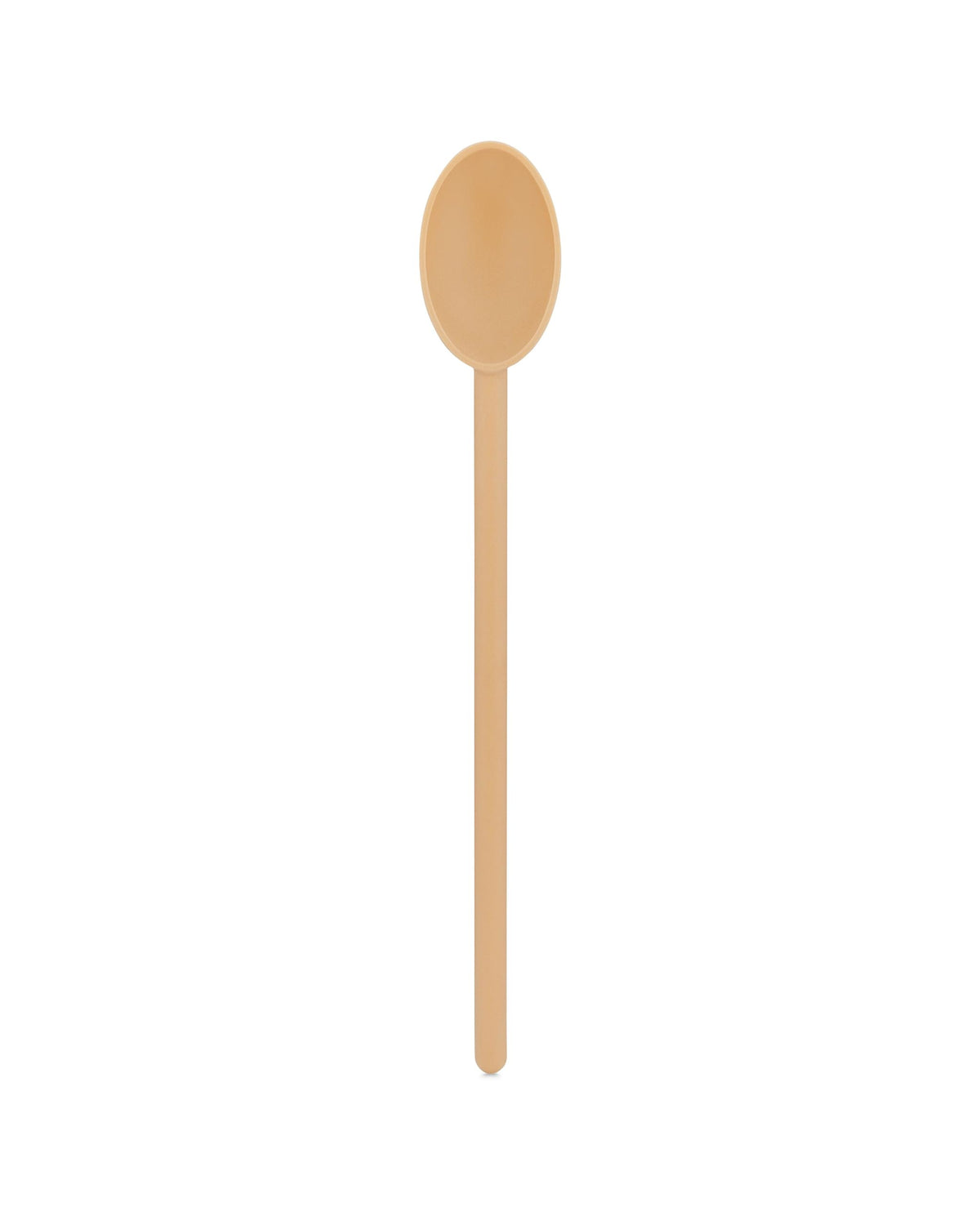 Matfer Bourgeat Exoglass High Temperature Chef Spoon, Nonstick, Dishwasher Safe, 15'', Tan