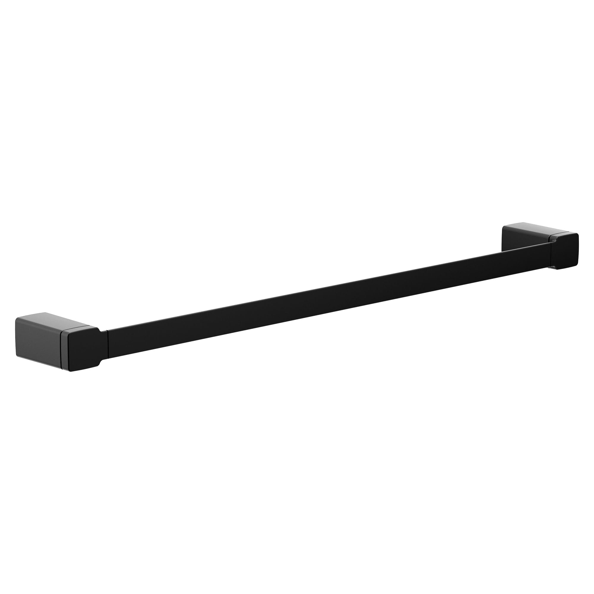 Moen 90 Degree Matte Black Towel Bar, YB8824BL