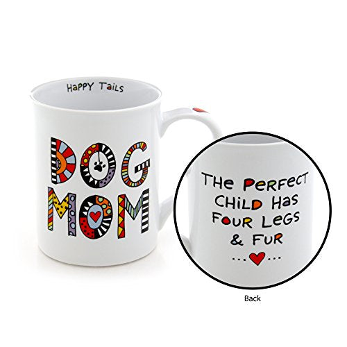 Our Name Is Mud Dog Mom    Cuppa Doodle Porcelain Mug, 16 Oz.
