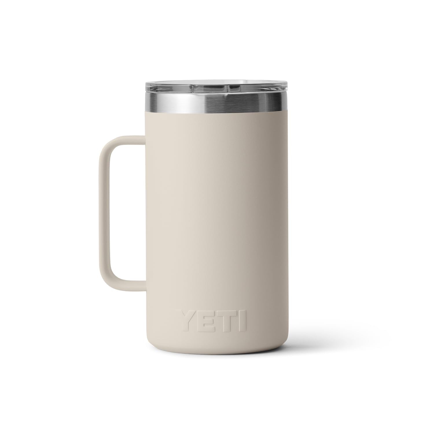 Yeti Rambler 24 Oz Mug, Vacuum Insulated, Stainless Steel With Magslider Lid, Cape Taupe