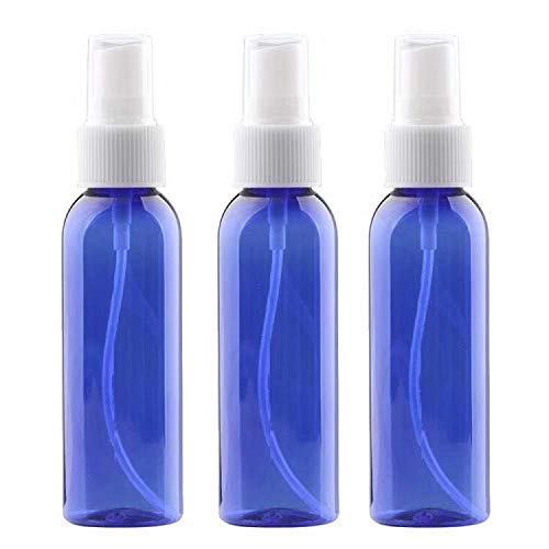 20Pcs Spray Bottles 2 Ounces Small Blue Empty Bottles Plastic Mist Spray Bottle For Diy Home Plantsaromatherapy Beauty Care
