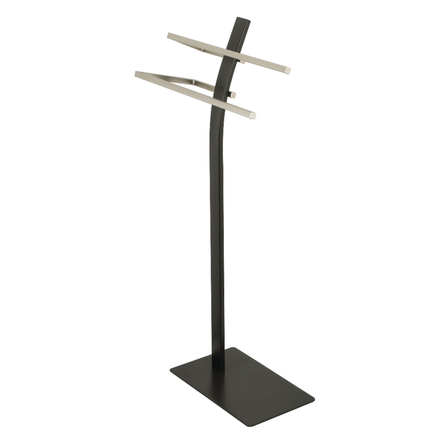 Kingston Brass Scc8398 Edenscape Freestanding -Towel Rack, Brushed Nickel