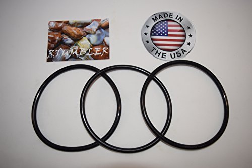 Rtumbler Brand Replacement Retainer Ring 3 Pack Compatible With Thumlers Tumblers R-3 For 3Lb Tumbler Barrels