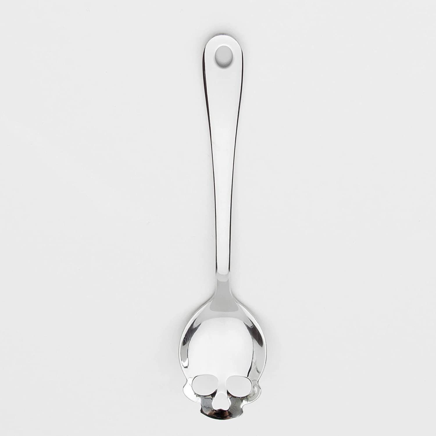 Suck Uk | Skull Serving Spoon | Stainless Steel Serving Utensils | Kitchen Spoons For Gothic Home Decor | Goth Kitchen Serving S