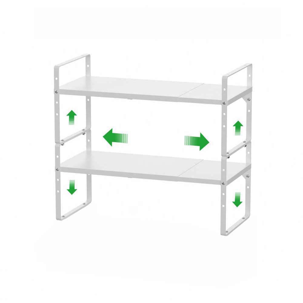 Wejipp Cabinet Organizer Shelf Expandable Cabinet Spice Rack Stackable Shelves For Cabinet Pantry Counter Cupboard Inside Cabine