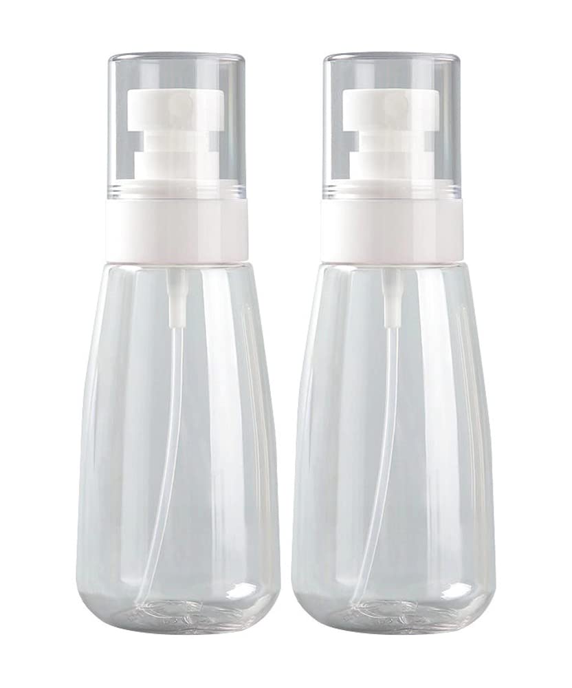 Toserspbe Empty Fine Mist Spray Bottle Travel Refillable Perfume Container Small Cosmetic Plastic Bottle For Face Hair Makeup 2