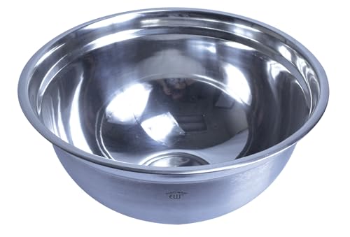 Euro-Ware Mixing Bowl, 3 Quart, Stainless Steel