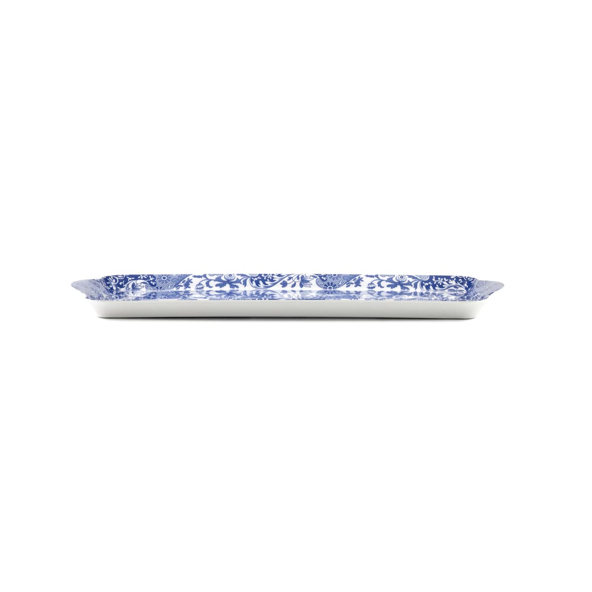 Pimpernel Spode Blue Italian Collection Sandwich Tray | Serving Platter | Crudit   And Appetizer Tray For Indoor And Outdoor Use