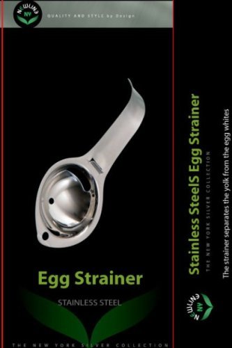 Newline Ny Stainless Steel Egg Strainers Separates Egg Yolk And Whites Kitchen Tool