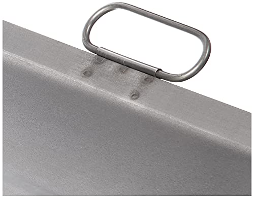 Chef King 7 Gauge Steel Griddle, 23 Inch X 23 Inch