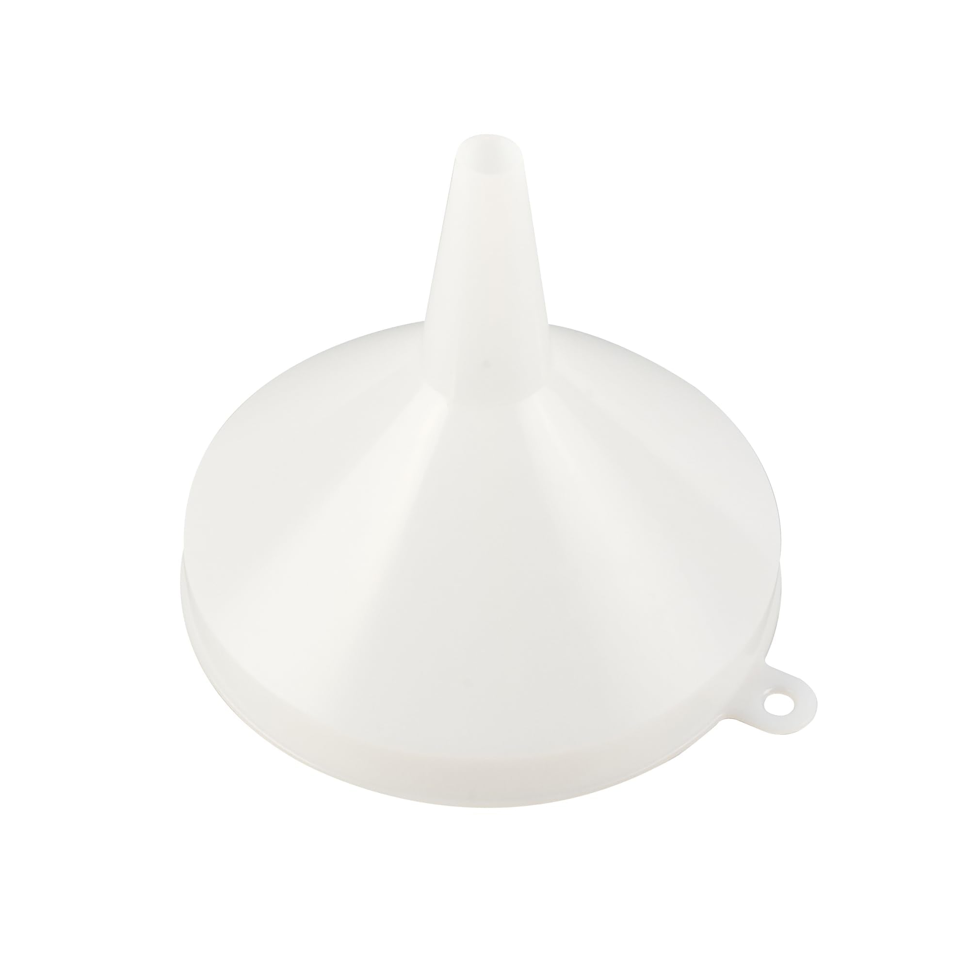 Restaurantware-Met Lux 24-ounce Plastic Funnel, 1 Plastic Funnel - Precise Spout, White Pouring Tool, Wide Spout, For Transferri