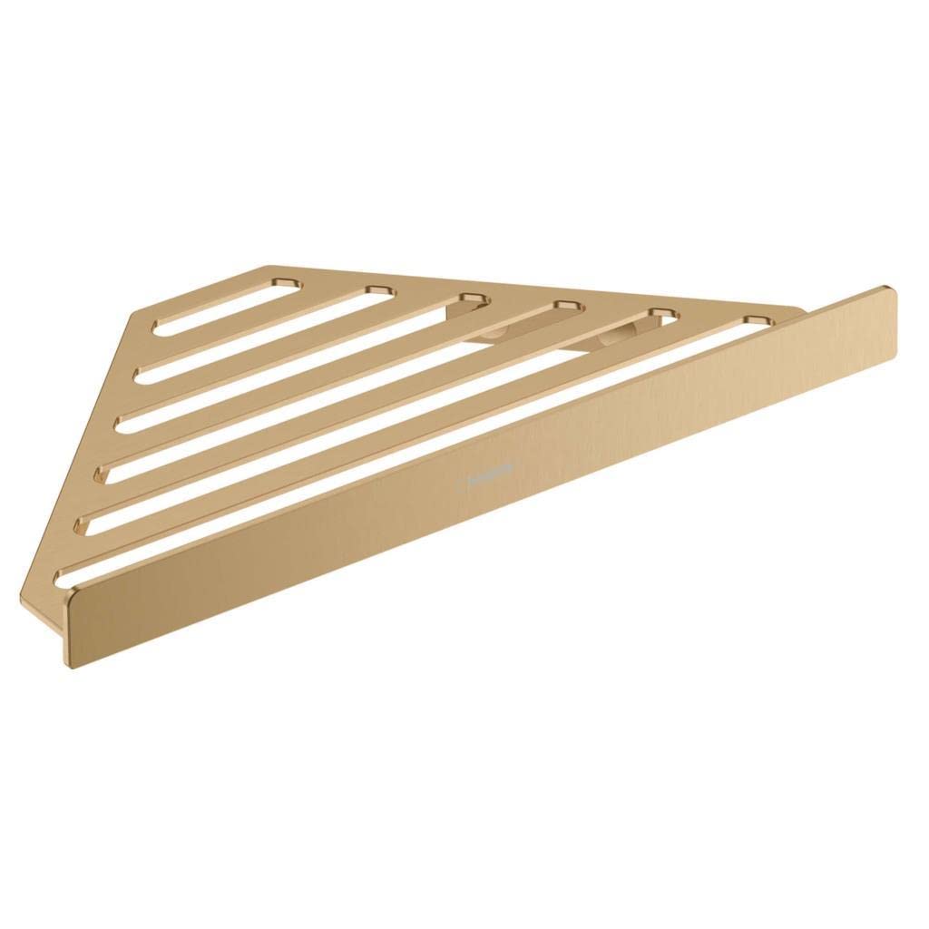 Hansgrohe 41741140 Addstoris Shower Basket, Brushed Bronze