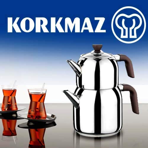 Korkmaz Kappa Czajnik Do Herbaty 18/10 Ze Stali Nierdzewnej