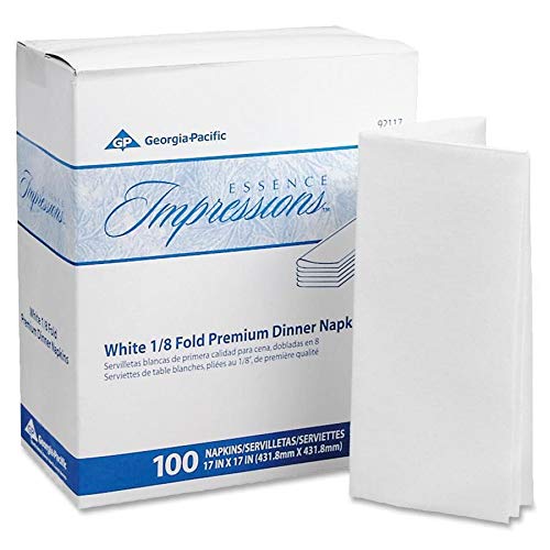Georgia-Pacific Dixie Ultra 1/8-Fold Linen Replacement Dinner Napkin (Previously Essence Impressions) By Gp Pro (Georgia-Pacific