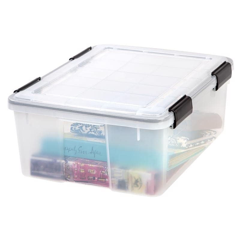 WATER TIGHT BOX 30.6QT (Pack of 6)