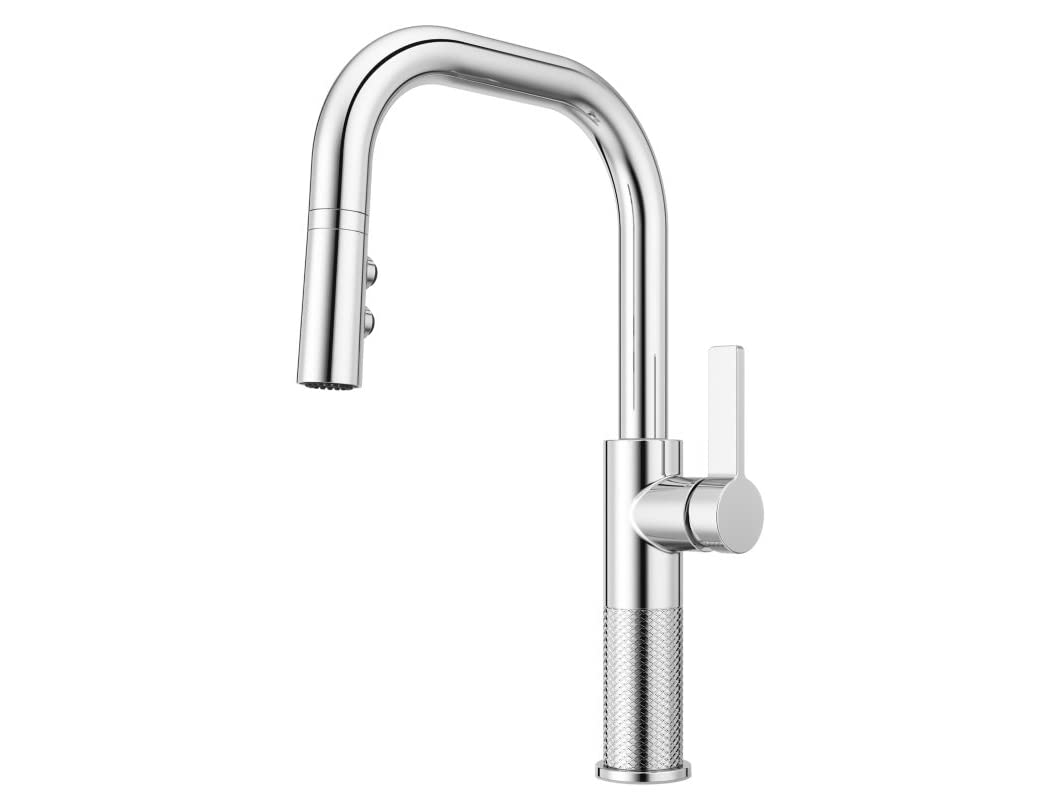 Montay 1-Handle Pull-Down Kitchen Faucet in Polished Chrome