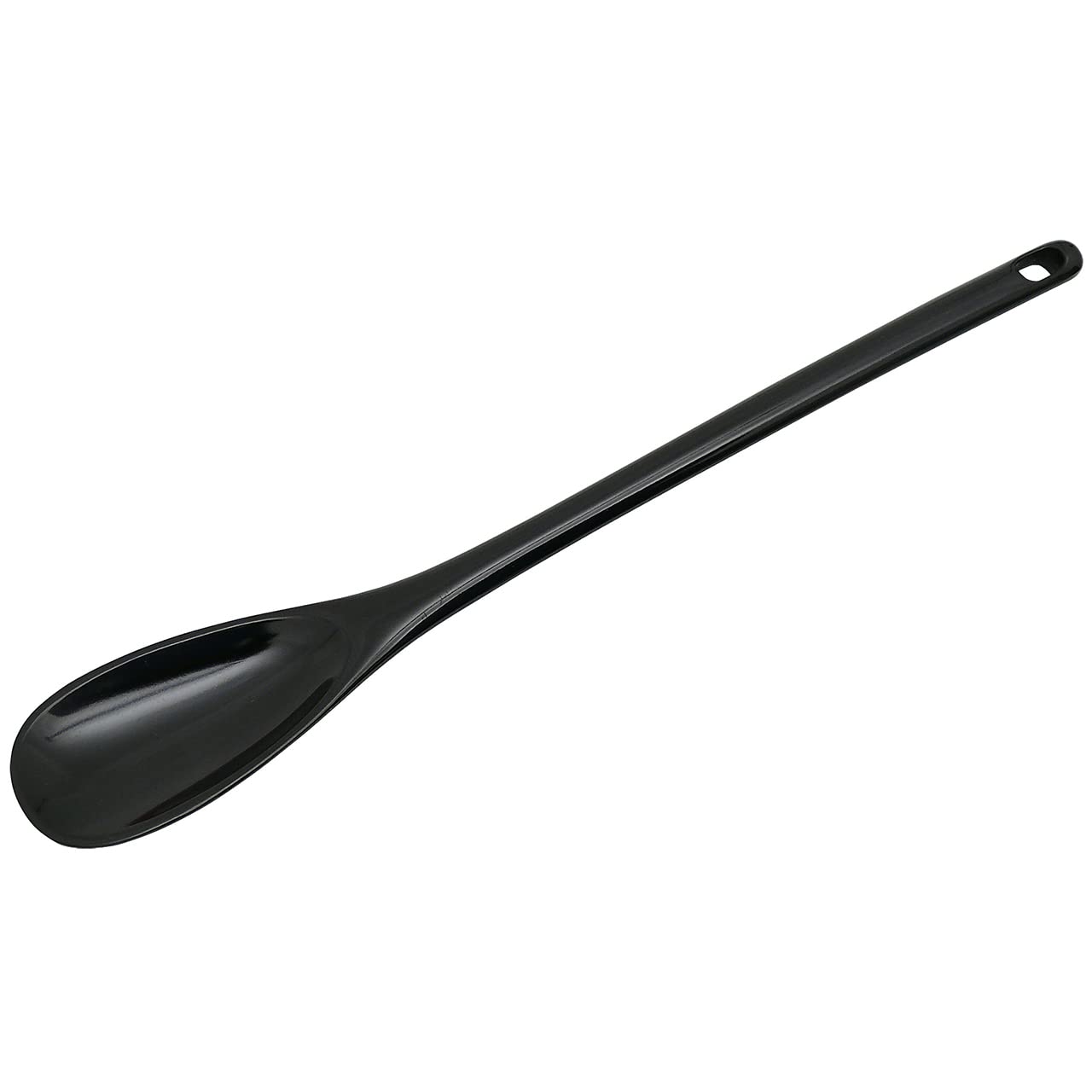 Gourmac 12'' Melamine Mixing Spoon, Black (3512Bk)