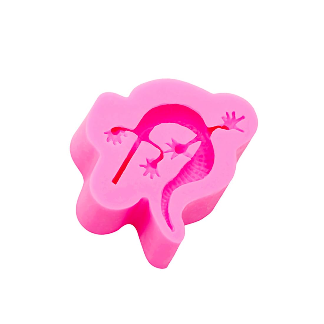 Gecko Shape Silicone Mold For Handmade Diy Crystal Jello Cake Topper Decoration Pudding Candy Desserts Pendant Trinket Fondant E