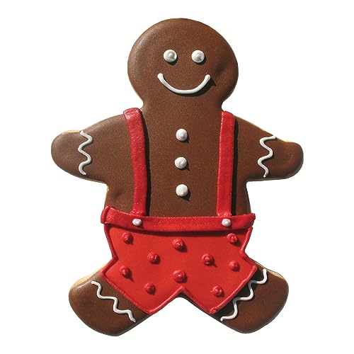 R&M Gingerbread Boy 5'' Cookie Cutter In Durable, Economical, Tinplated Steel