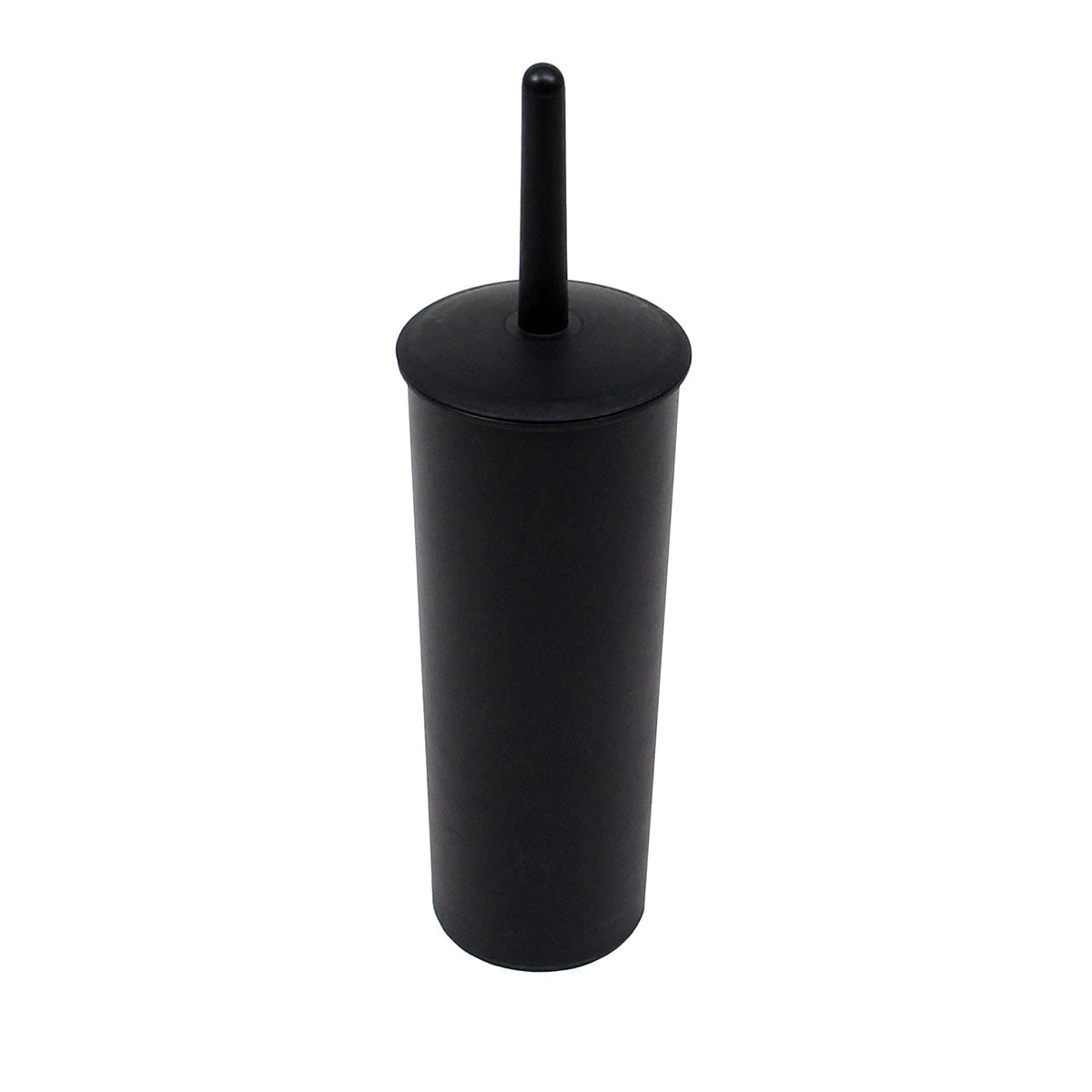 Casaphoria Compact Freestanding Plastic Toilet Bowl Brush And Holder For Bathroom Storage And Organization - Space Saving, Sturd