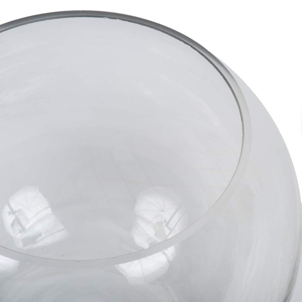 Vickerman 5'' Clear Bubble Glass Container Set/2 - Lg184301