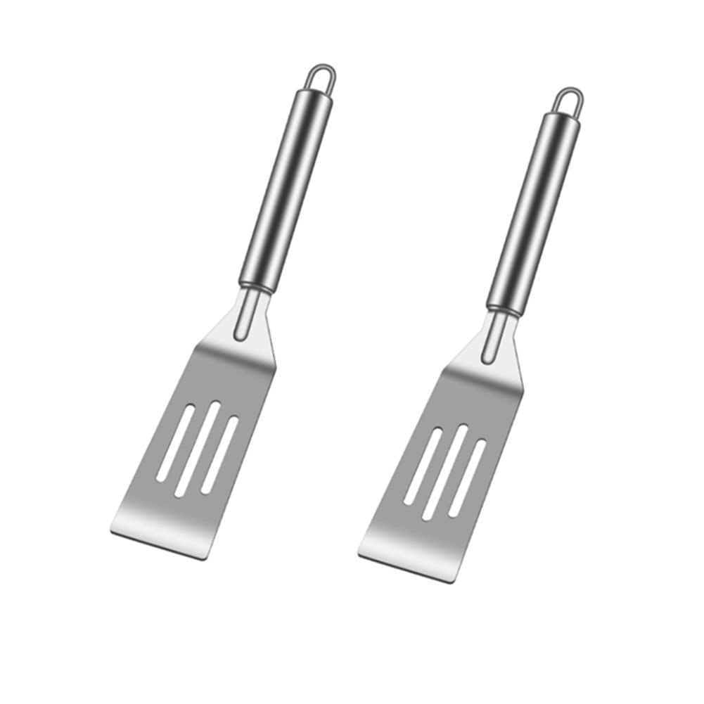 Mini Serving Spatula With Comfortable Handle, 9.8 Inch Stainless Steel Mini Brownie Serving Spatula For Fried Eggs, Cakes, Fryin