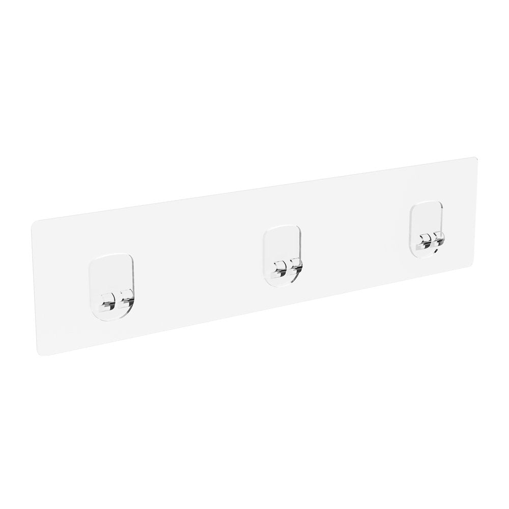 Odesign Transparent Adhesive For Shower Caddy Basket And Bathroom Shelf [2 Pack]