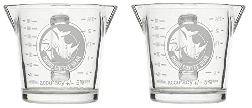 Brewglobal Rhinoware Shot Glass - Double - 2- Count