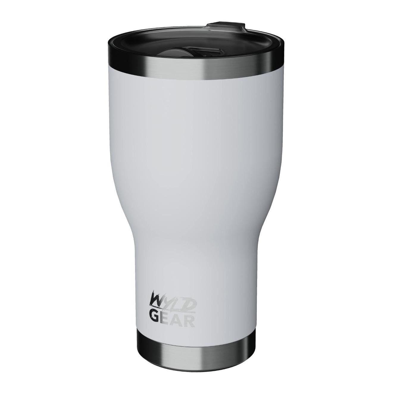 Wyld Gear Tumbler - Stainless Steel, Vacuum Insulated Travel Mug With Lid - 20Oz White