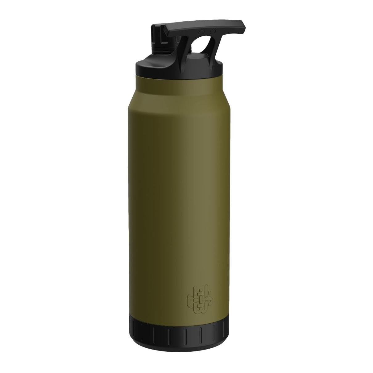 Wyld Gear Mag Series - Stainless Steel Water Bottle With Magnetic Cap - 34Oz Od Green