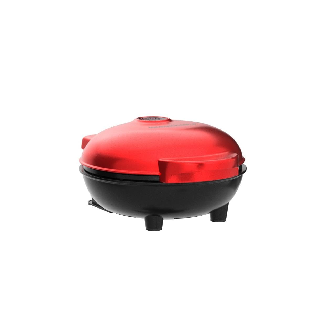 Elite Gourmet Ewm015R Electric Nonstick 4.5-Inch Mini Waffle Maker, Belgian Waffles, Compact Design, Hash Browns, Keto, Snacks,