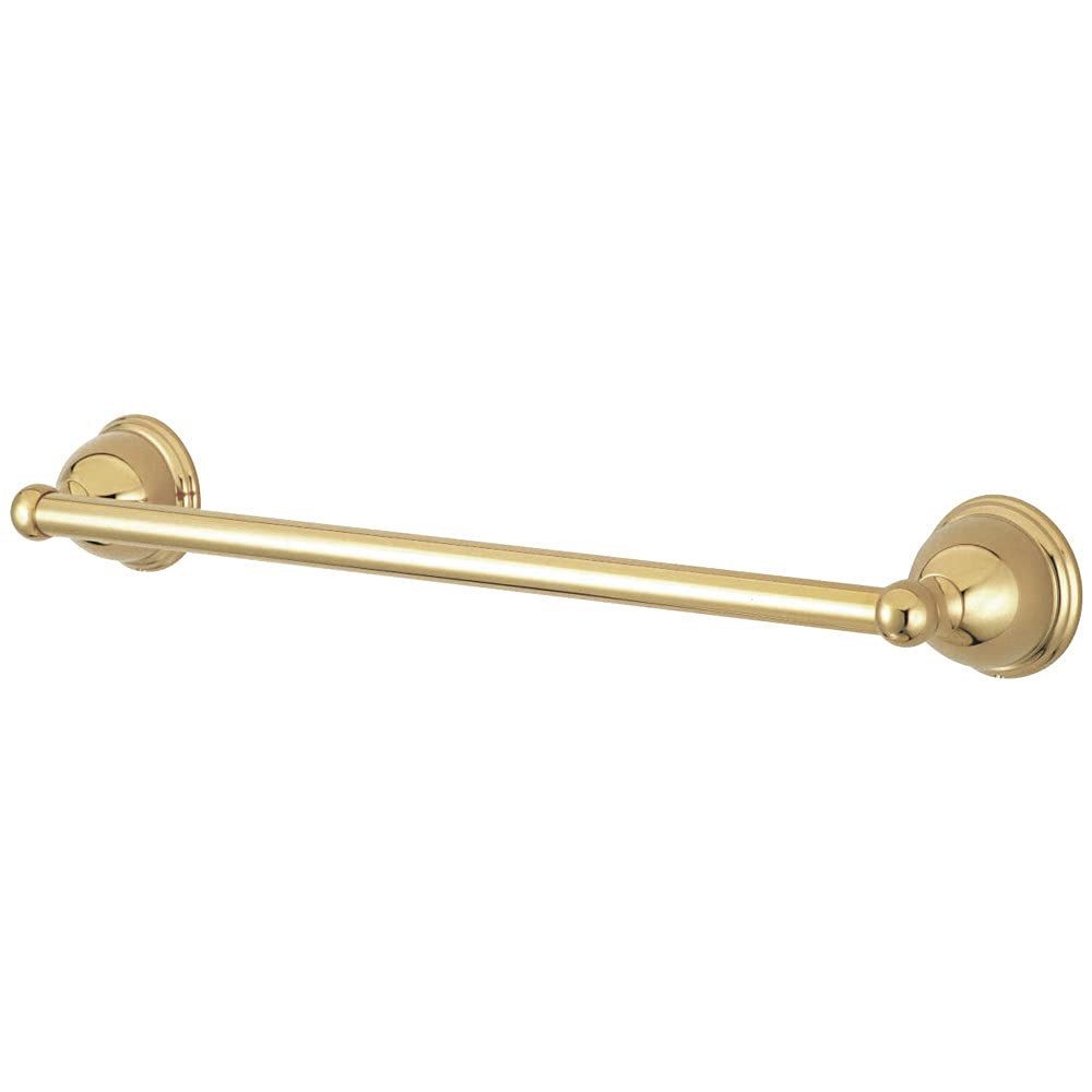 Kingston Brass BA3962PB Restoration 18'' Towel Bar  Polished Brass