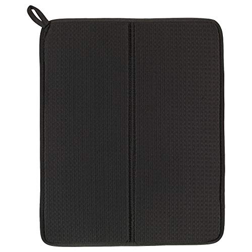 Ikea Polyurethane Foam Dish Drying Mat, 44X36 Cm, Dark Grey