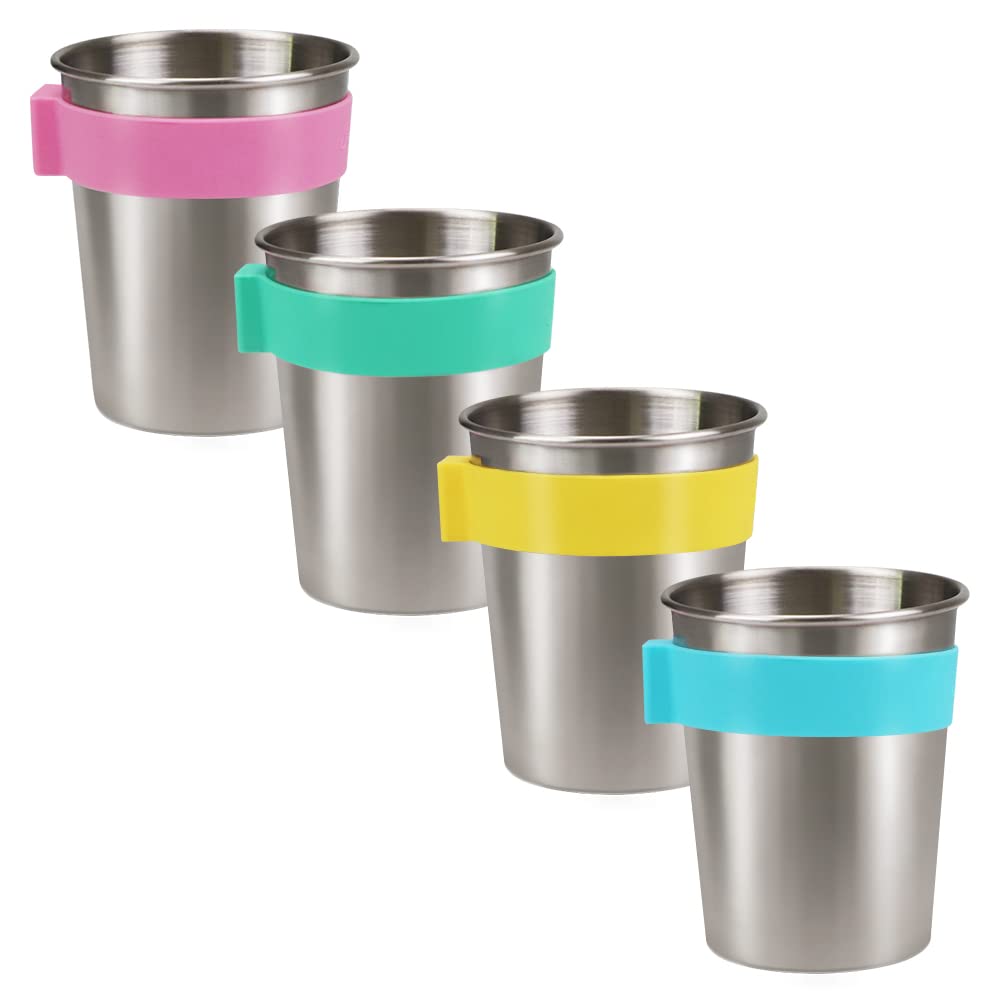 Sophico Magnetic Hanging Cups For Toddlers Kids And Adults, Hanging Cup On Fridge Or Water Coolers, For Independent Drinkers (Mi
